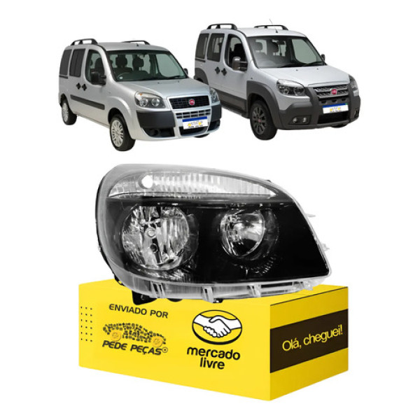 Sinaleira Farol Doblo 2011 A 15 16 17 18 2019 2020 2021 L.d Direito/passageiro