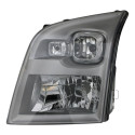 Farol Cromado Elétrico Ford Transit 2009 2010 A 2014 Novo Esquerdo/motorista