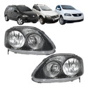 Par Farol Volkswagen Fox Spacefox 2008 2009 2010 Foco Duplo Direito