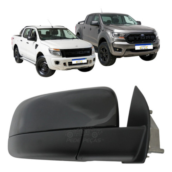 Retrovisor Fixo Ford Ranger 2013 2014 A 2017 Xlt Xls Xl 