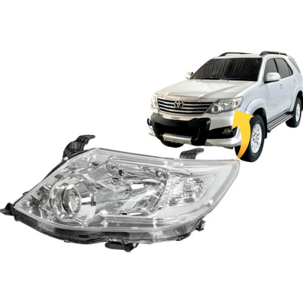 Farol Toyota Hilux Sw4 2012 2013 A 2015 Sem Xenon Esquerdo