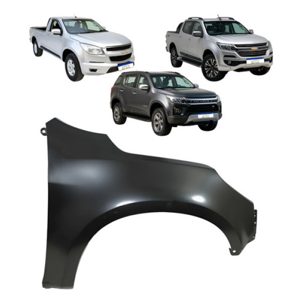 Paralama S10 Trailblazer 2013 2014 2015 2016 2017 2018 2019 Direito Passageiro