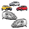 Farol Volkswagen Fox Spacefox Crossfox 2003 2004 2005 A 2010