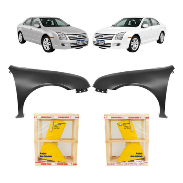Par Paralama Ford Fusion 2006 2007 2008 2009 Sel Novo