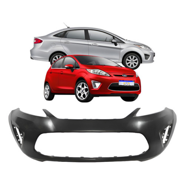 Parachoque Ford New Fiesta 2011 2012 2013 Mexicano Novo Preto