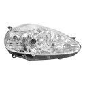 Farol Fiat Punto 2007 2008 2009 2010 2011 2012 L.d Cromado Direito/passageiro