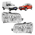 Par Farol Fiat Uno Fiorino Mille Economy 2004 2005 A 2013 Ambos Lados