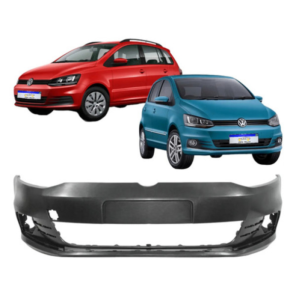 Parachoque Fox Spacefox 2015 2016 2017 2018 2019 2020 A 2022 Preto