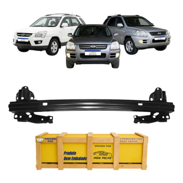 Viga Parachoque Dianteiro Kia Sportage 2005 2006 2007 A 2010