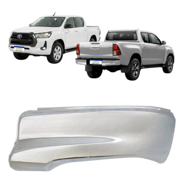 Ponteira Parachoque Hilux 2016 2017 2018 2019 2020 2021 L.d Ponteira Parachoque Hilux 2016 2017 2018 2019 2020 2021 L.d