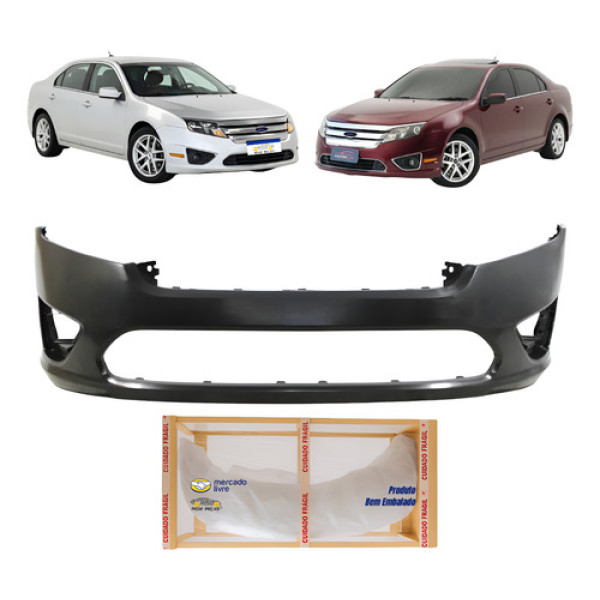 Parachoque Dianteiro Ford Fusion 2010 2011 2012 Full Sel Preto