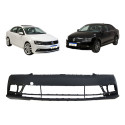 Parachoque Dianteiro Jetta 2015 A 2018 Com Furo Sensor Novo Preto