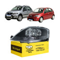 Farol C3 2003 04 2005 2006 2007 2008 2009 2010 2011 2012 L.e Esquerdo/motorista