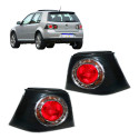 Lanterna Volkswagen Golf 2008 2009 2010 2011 2012 2013 Par  - Direito - Preto