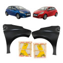Par Paralama Peugeot 208 2013 2014 2016 2018 A 2020 Griffe