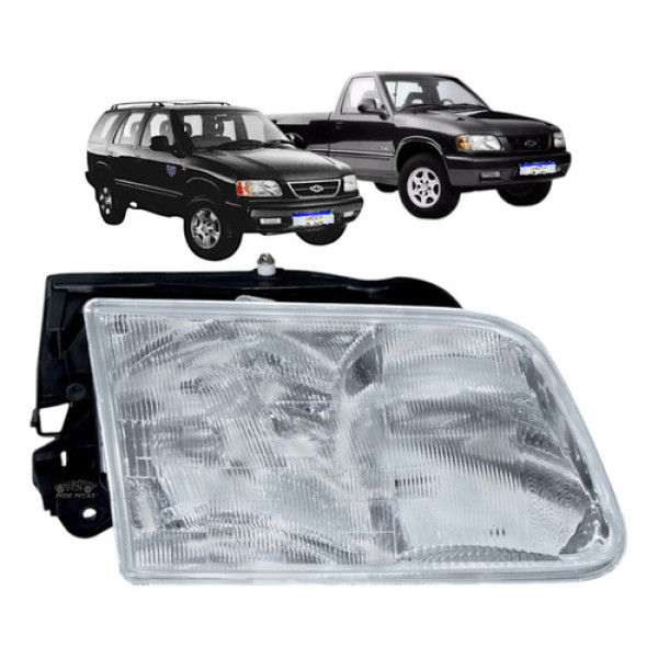 Farol Chevrolet S10 Blazer 1995 A 2000 Std Dlx Executive Ld
