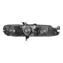 Farol Chevrolet Vectra 1999 A 2005 Par Novo Mascara Negra