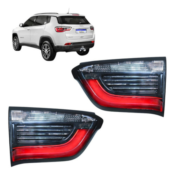 Lanterna Jeep Compass 2017 2018 2019 2020 2021 C/led Novo