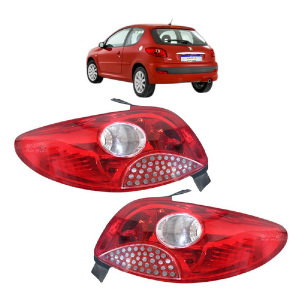 Par Lanterna Peugeot 207 Hatch 2008 2009 2010 2011 2012 A 15