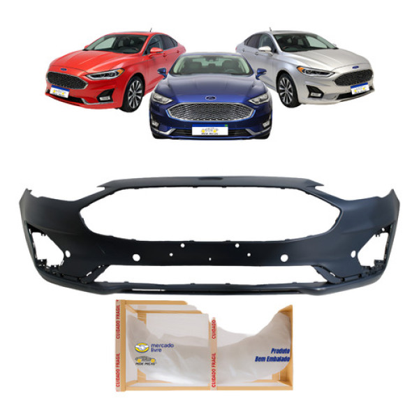 Parachoque Dianteiro Ford Fusion 2019 Sel Titanium Preto