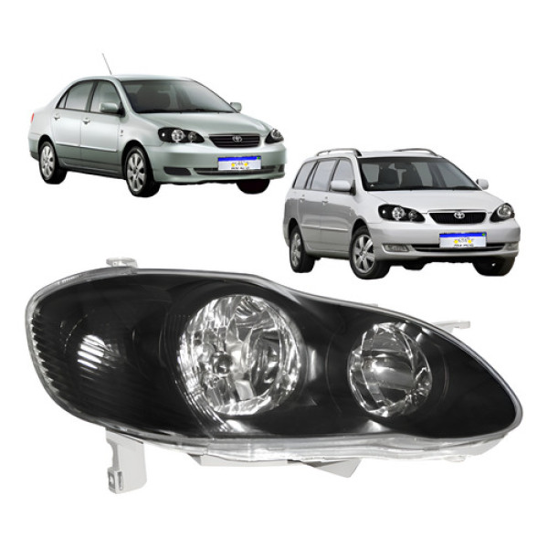 Farol Toyota Corolla Fielder 2003 2004 2005 2006 2007 08 L.d - Direito