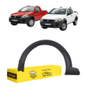 Moldura Paralama Fiat Strada Working 2014 A 2020 Le Preto