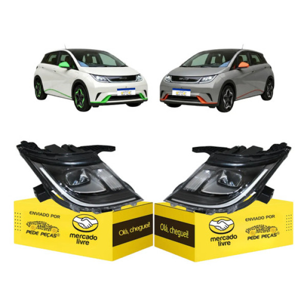 Par Farol Byd Dolphin 2023 24 25 2026 Diamond Gs Ev Plus Ev Ambos Lados