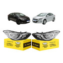Farol Elantra 2011 12 13 14 15 2016 Manual Gls Par Ambos Lados