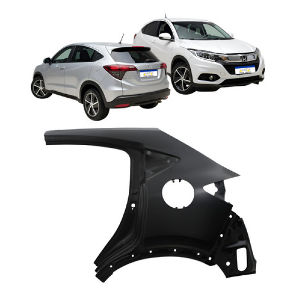 Lateral Traseiro Esquerdo Honda Hrv 2015 A 2021 Exl Touring 