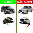 Parachoque Dianteiro Bmw X1 2013 A 2015 Com Furo Milha Novo Primer