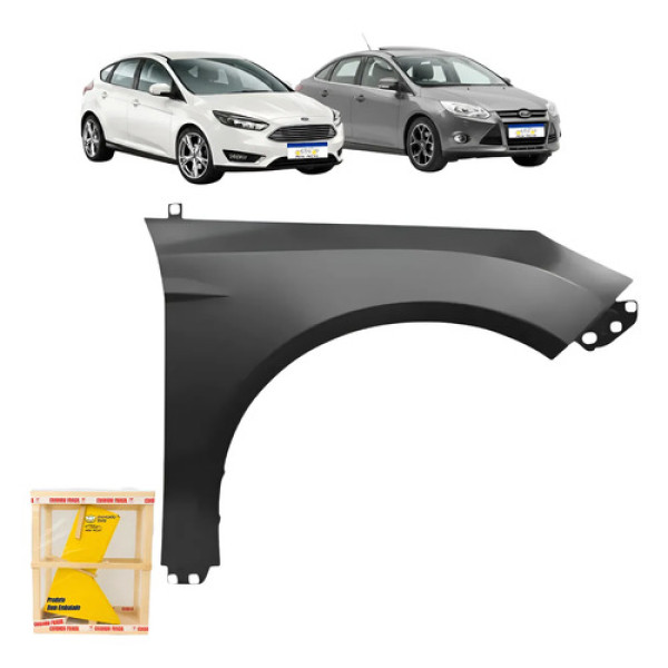 Paralama Focus Hatch Sedan 2014 2015 A 2019 Ld