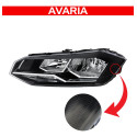 Farol Vw Polo Virtus 2017 2018 19 20 21 2022 C/avaria L.e Esquerdo/motorista