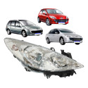 Farol Peugeot 307 2007 2008 2009 2010 2011 2012 Cromado Ld - Direito