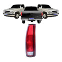 Par Lanterna Chevrolet Silverado Americana 1997 A 2002 Nova
