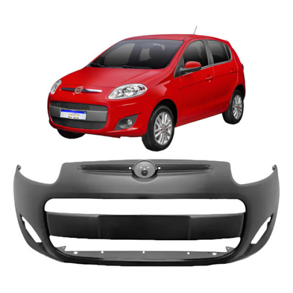 Parachoque Fiat Palio 2012 2013 2014 2015 2016 2017 2018  Preto