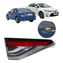 Lanterna Sinaleira Esquerda Corolla 2020 A 2025 Tampa Nova Esquerdo/motorista Vermelho