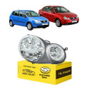 Farol Vw Polo 2003 2004 2005 2006 Cromado Dianteiro Novo L.d Direito