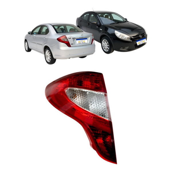 Lanterna Esquerda Traseira Jac J3 Sedan 2012 2013 C/soquete