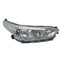 Par Farol Toyota Yaris 2018 A 2025 S/led Eletrico Foco Duplo