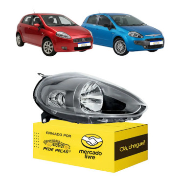 Farol Fiat Punto 201...