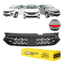 Grade Radiador Cronos 2023 A 2025 S/friso S/emblema Novo Preto Fosco