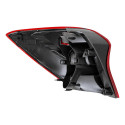 Lanterna Direita Ford Ka Hatch 2019 2020 2021 Cristal Direito/passageiro Vermelho Cristal