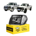 Farol Ford Ranger 2010 2011 2012 Mascara Negra Esquerdo Esquerdo/motorista