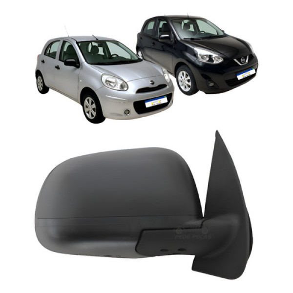 Retrovisor Direito Manual Nissan March 2012 2013 A 2020  Direito