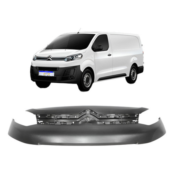 Parachoque Superior Jumpy 2018 2019 2020 2021 2022 2023 2024 Preto
