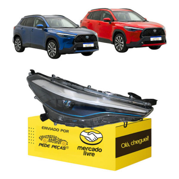 Farol Sinaleira Corolla Cross 2021 2022 2023 2024 Hybrid L.d Direito/passageiro