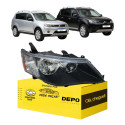 Farol Direito Mitsubishi Outlander 2007 2008 2009 Direito/passageiro