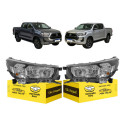 Par Farol Sinaleira Hilux 2021 2022 2023 2024 25 2026 S/led Ambos Lados