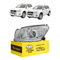 Farol Toyota Rav4 2009 2010 2011 2012 Foco Duplo Le Esquerdo/motorista