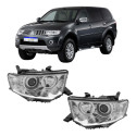 Par Farol Mitsubishi Pajero Dakar 2009 2010 2011 2012 A 2017 Ambos Lados